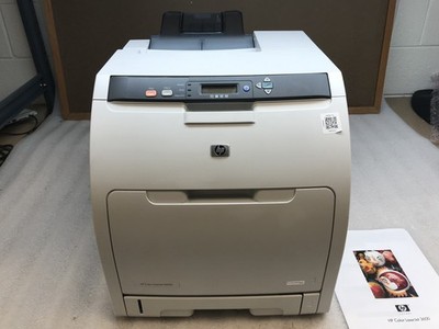 HP Color LaserJet 3600n Workgroup Laser Printer w/ Toner 9K Page Count