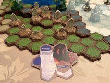 Hasbro Heroscape Custom Terrain Graveyard Des...