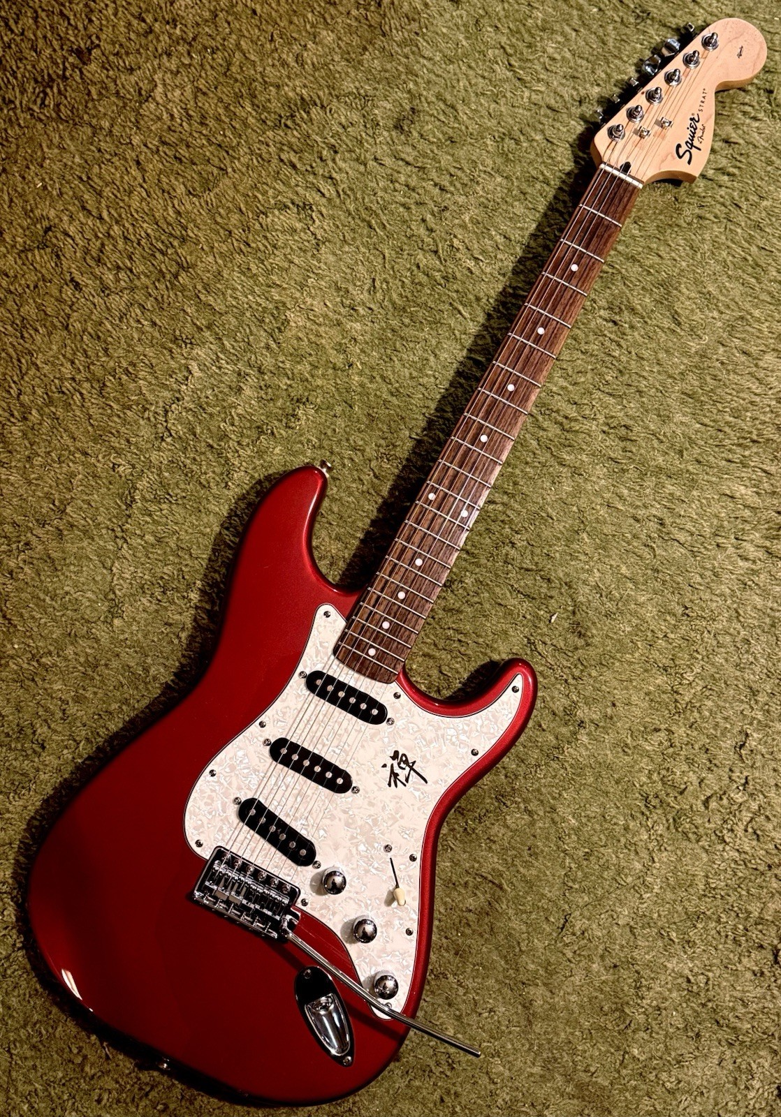 Squier Affinity Stratocaster “ZEN” 2004 Candy Apple Red Guitar