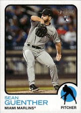 2022 Topps Heritage Sean Guenther #622 Miami Marlins 34I