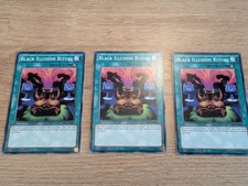 MIL1-EN020 Black Illusion Ritual 1st Edition Playset X3 Yu-Gi-Oh! Cards