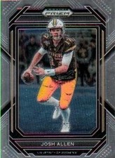 Josh Allen 2023 Panini Prizm Draft Picks #58 Wyoming Cowboys