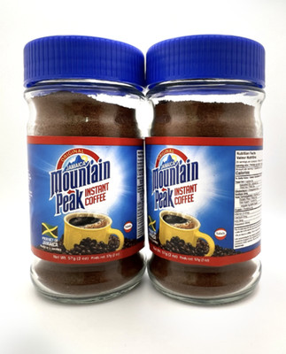 Jamaica Mountain Peak Instant Coffee 2 Pack, 2-Ounce Bottle