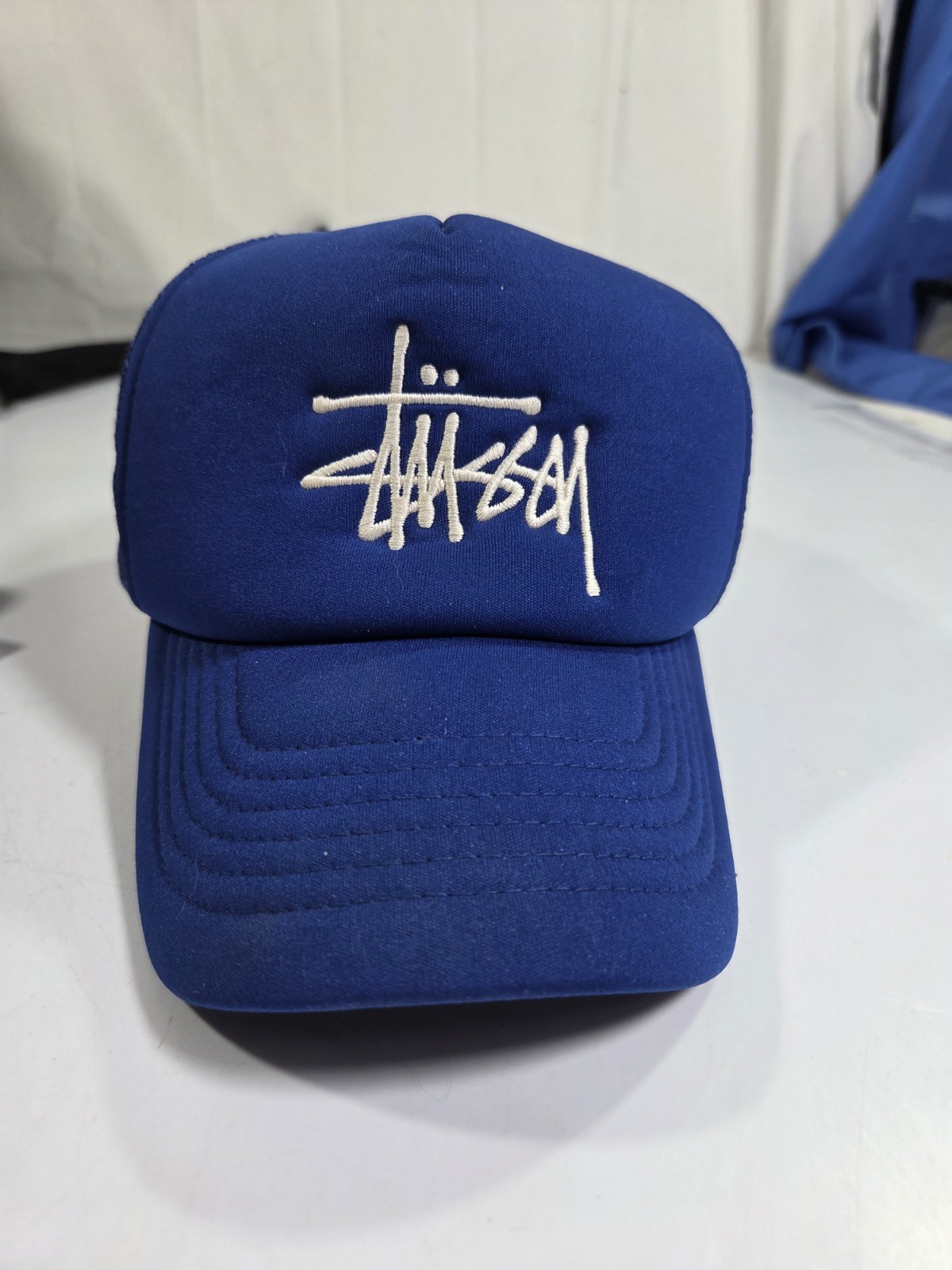 Stussy Big Basic Adjustable Trucker Hat Snap Back… - image 1