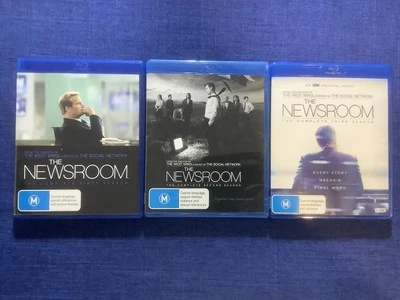 Newsroom Complete Series -Seasons 1-3 (Blu Ray) Like New Region B - Bild 1 von 2