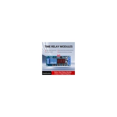LED Time Relay Module Multi-function Digital Display Delay   Relay Switch #lk