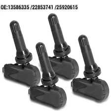 4 Pack- Genuine OEM TPMS Tire Pressure Sensor for GMC Trucks & Vans 13540601