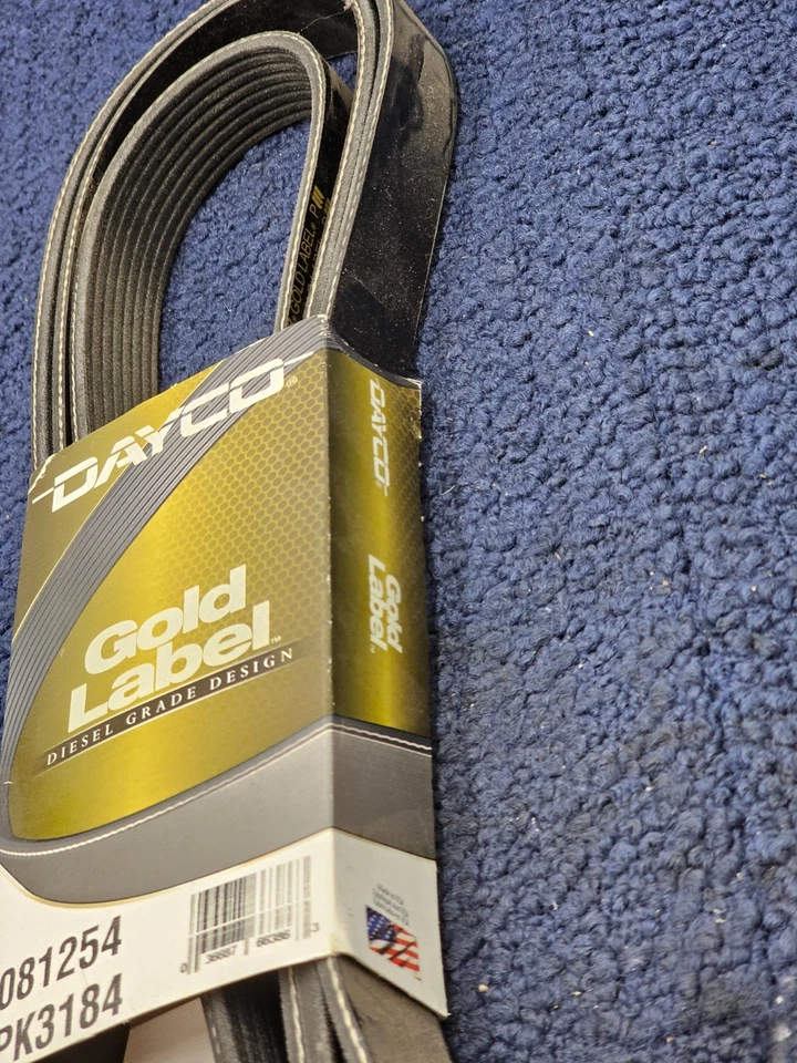 Transmisión principal con correa serpentina Dayco 5081254 para modelos Ford Excursion 03-05 Foto 3 de 4