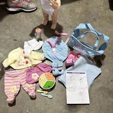 MGA Entertainment My Dream Baby Doll with Accessories As Is for Parts  19” 