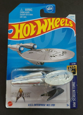 2021 Hot Wheels HW Screen Time USS Enterprise NCC-1701, White Collector Number 4