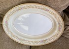 Vintage Floral Noritake Elvira 11-7/8” x 8-3/4” Serving Platter 608 Japan EUC — photo 7