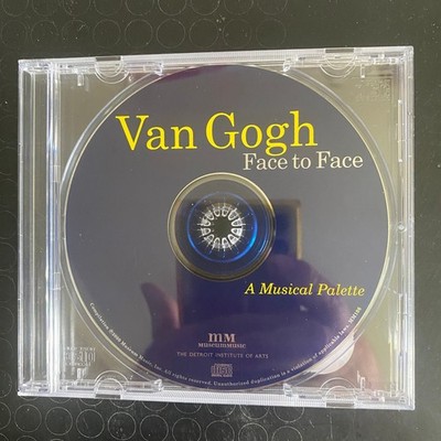 Van Gogh   Face to Face: A Musical Palette CD 2000 Detroit Institute Arts