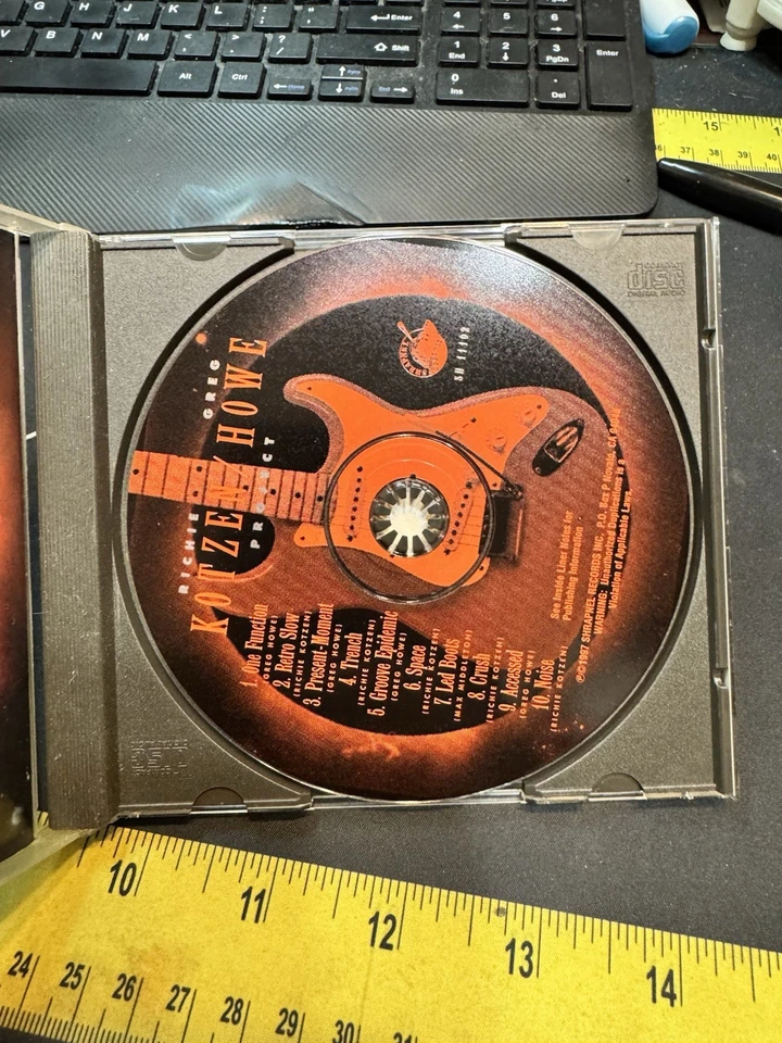 Richie Kotzen & Greg Howe - 1997 "Project" (CD) NO SCRATCHES! - Imagem 3 de 4