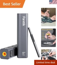 Precision 50-in-1 Manual Screwdriver Set with Anti-Slip Handle & Magnetic Bits