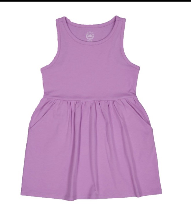 Wonder Nation Girl’s Purple Sleeveless  Dress Size XL (14-16) NEW