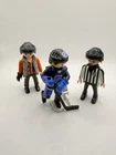 New ListingPLAYMOBIL NHL Hockey Figures Lot With Goalie Player Fisherman Vintage Toy Figure