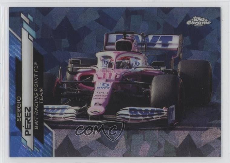 2020 Topps Chrome Sapphire Edition Formula 1 F1 Cars Sergio Perez #33 14tz