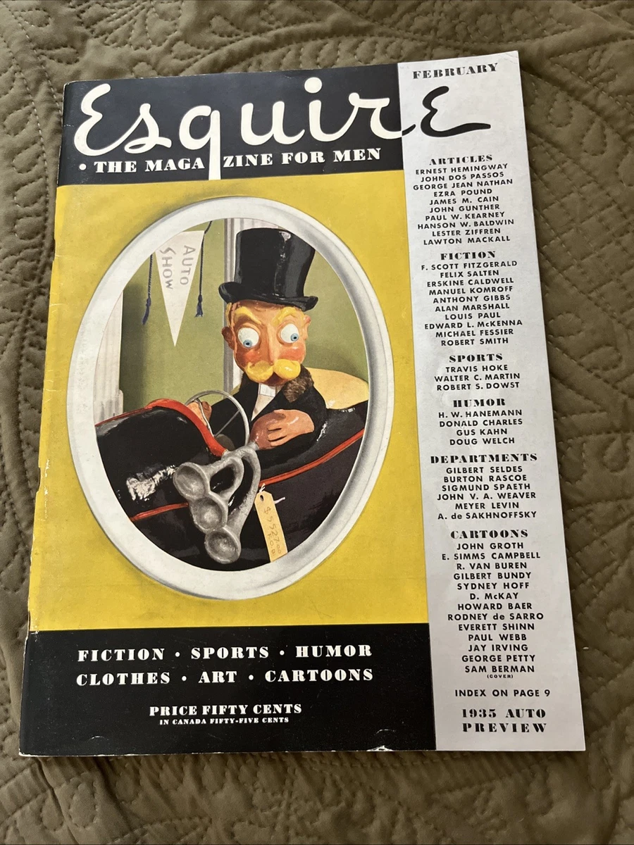 Esquire Magazines 1900-1939 for sale | eBay