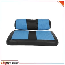 Golf Cart Front Cushion Seat Cover For EZGO TXT Blue