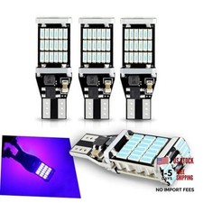 Car T15 Led Reverse Lights - 6500k 4014 45smd Chipsets - Back-up - 4 Pcs Blue