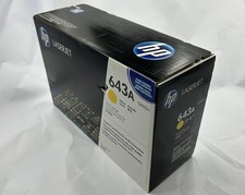 NEW Genuine HP 643A Q5952A Yellow Toner Print Cartridge