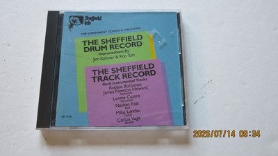 The Sheffield Drum & Track Record CD-14/20 Made in Japan No Barcode
