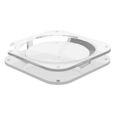 Precisions Cut Transparents Acrylic Stand For Desktop Computer Dustproof Cooling
