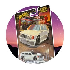 Hot wheels mercedes benz E36 AMG white wagon #4df62d