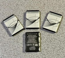 Lot of 4 NEW BL-5B Batteries for Nokia 5320 5300 6120c 5200 6021 7260 7360 N83