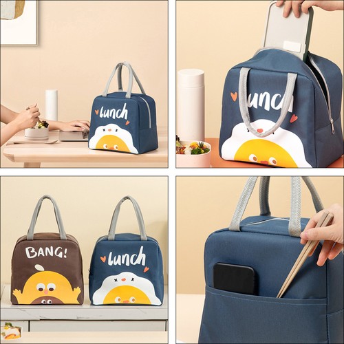 Isolierte Lunch-Tasche Für Die Zubereitung Von Mahlzeiten Lunchpakete - Bild 5 von 12