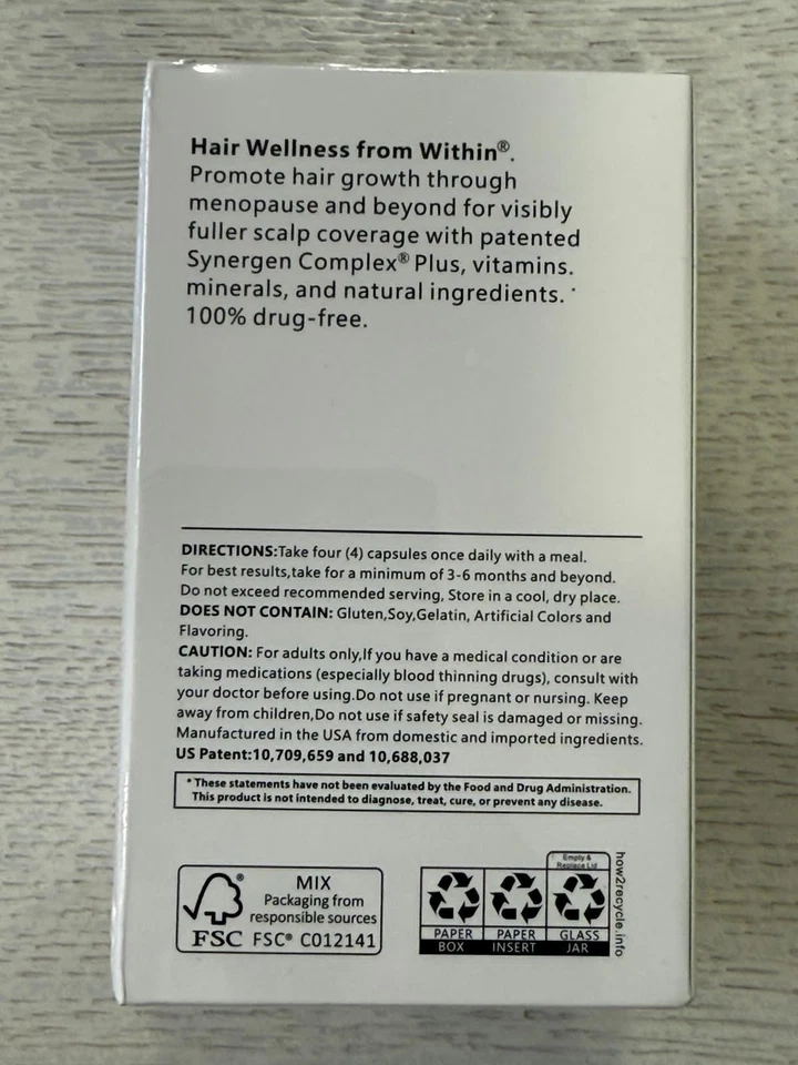 utrafol Women's Balance Hair, 3 Pack  360 Capsules, GLASS BOTTLE✅ 3 bottles.6/27 - Image 4 of 4