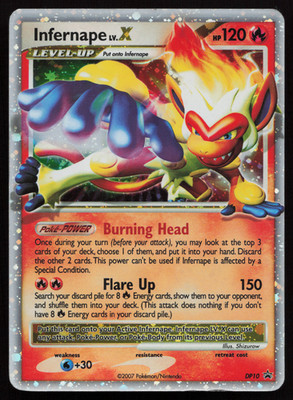 PL! Infernape LV.X DP10 Diamond and Pearl Holo