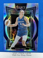 2025 #2 Alanna Smith Panini Select WNBA Concourse Silver Prizm Lynx
