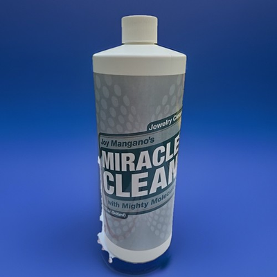 #ad #ad Brand New Joy Mangano#x27;s Miracle Clean Jewelry Cleaner 32 oz Mighty Molecules $26.19