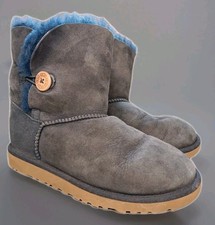 UGG Australia Bailey Button Boot SN 5991 Blue Women's Size 4