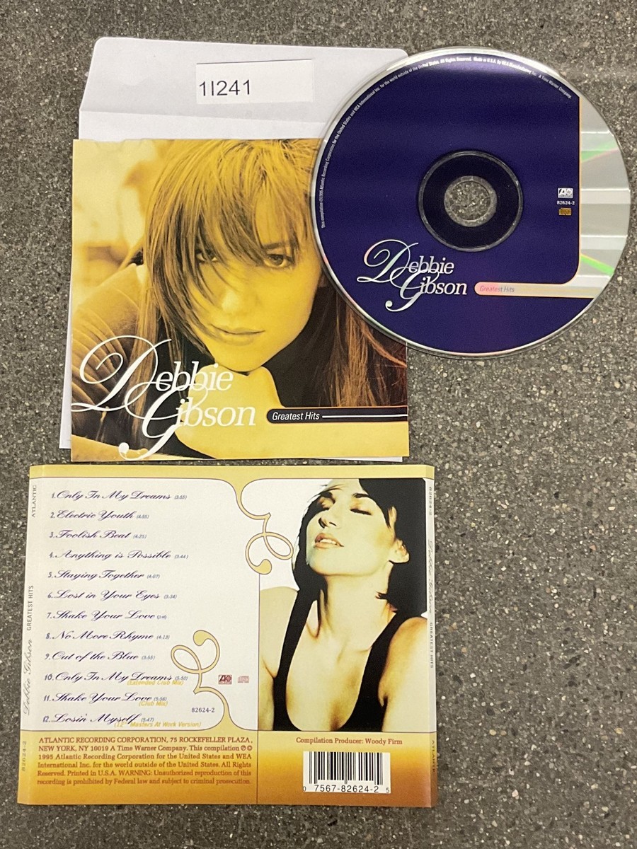 Greatest Hits by Debbie Gibson (CD, 1995) No Case #1I241