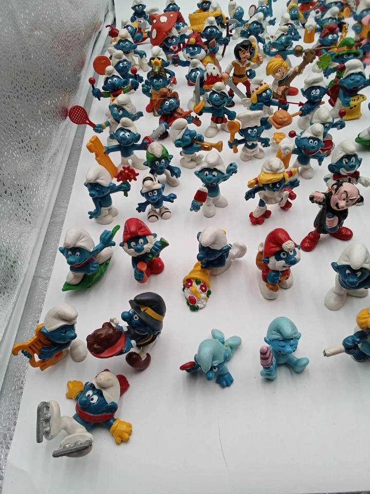 Vintage Smurf Lot of 161 Figures Some with Boxes and Accessories (Loose) - Image 2 of 4