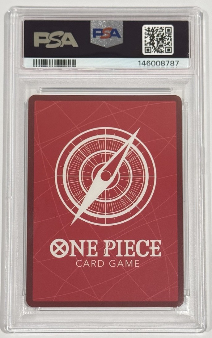 2025 One Piece OP13-079 Imu Alternate Art PSA 10 Gem Mint English Leader view 2