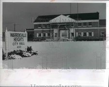 1967 Press Photo Improvements Warrensville Heights City Hall - Ohio - cvb03731
