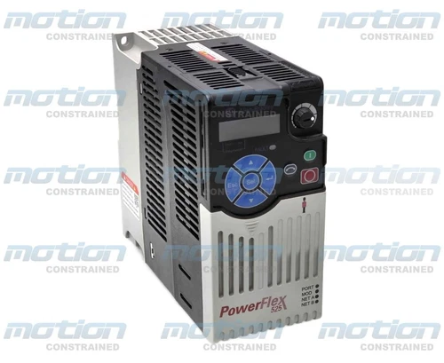 Allen-Bradley 25B-D2P3N104 Ser A PowerFlex 525 AC Drive 1HP  w/ 25-COMM-E2P, US
