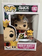 Funko Pop Alicia en el País de las Maravillas 70ª Reina de Corazones con Rey Figura Vinilo 1063