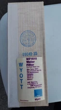 AMF Wyott WF1610 Stainless Water Filter Housing 300 PSI 200°F NOS Open Box