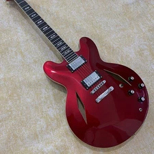 DG-335 semi hollow maple body electric guitar Chrome hardware US warehouse
