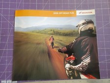 2006 Honda Motorcycle Off-Road Fun Brochure CRF230F CRF100F CRF80F CRF70 CRF50F