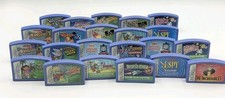 Lot Of 22 LeapFrog Leapster Dora Spiderman Incredible Thomas Game Cartridges