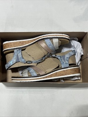 Rieker V36G4 Wedge Sandals (G, HM, 2)