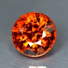 4.91Ct Round _ Vivid Red Color 100% Natural Zircon Gemstone