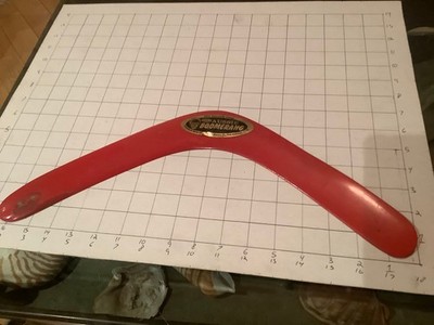 vintage Original Wham-o AUSSIE BOOMERANG - new exciting sport - as you see it