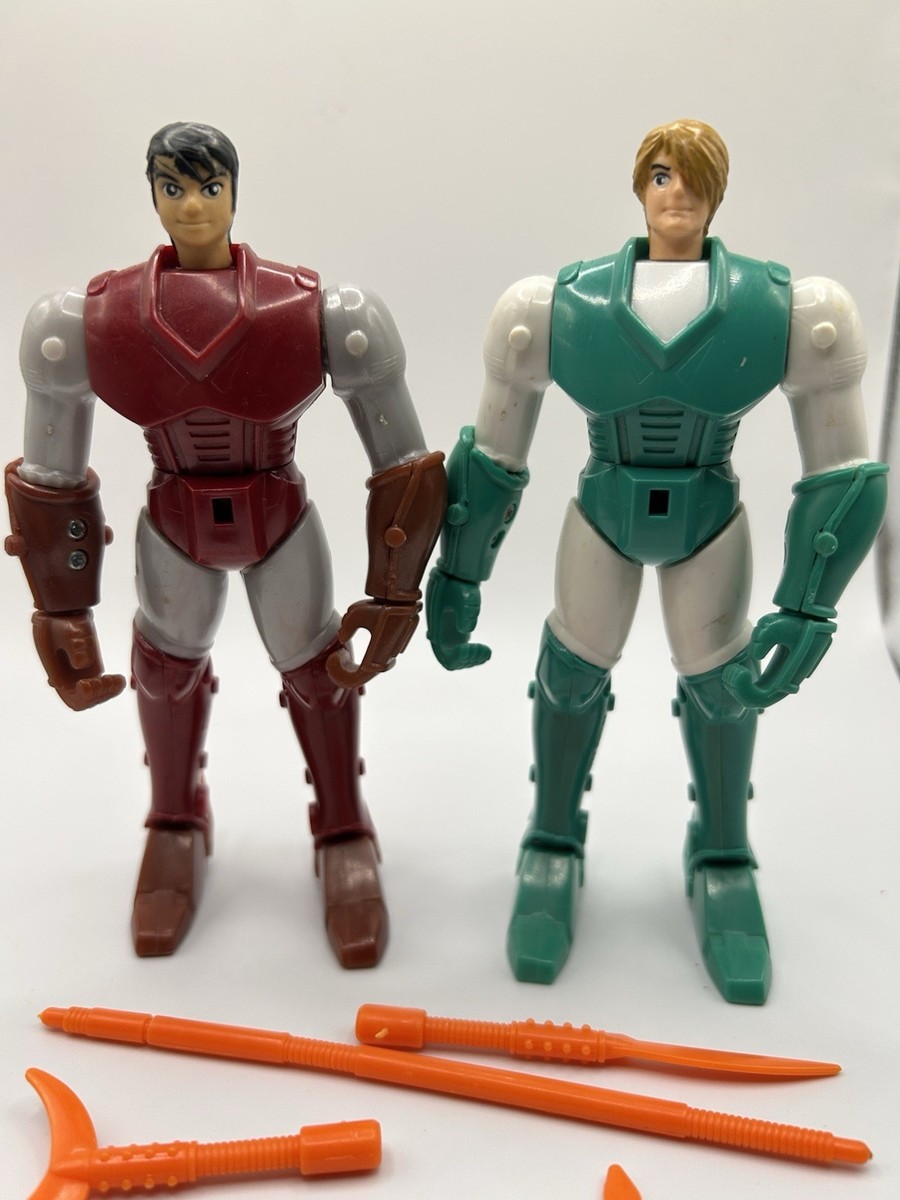 Vintage 1995 Ronin Warriors Sage & Ryo Samurai Troopers Playmates