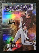 2026 Leaf Metal Caden Sorrell Explode Onto The Scene #5/7